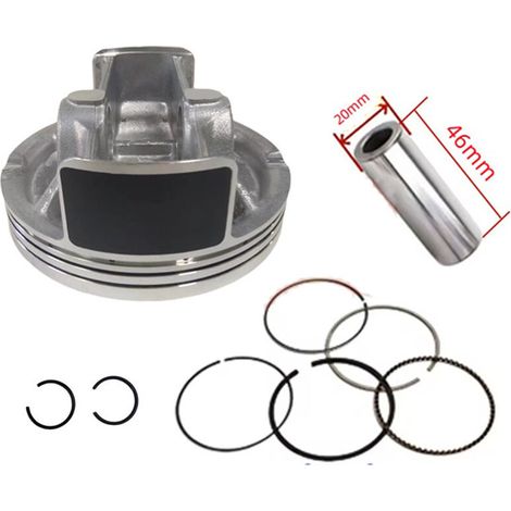 Pistons pour moteurs de motos Yamaha YZ450F, YFZ450 et WR450. Forgés en aluminium à haute teneur en silicium, résistants aux hautes températures et adaptés à la compétition. (1/3)