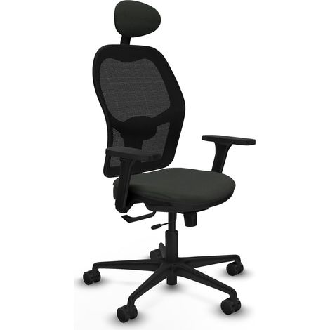 Silla piqueras y crespo Jorquera negro espuma alta densidad (1/2)