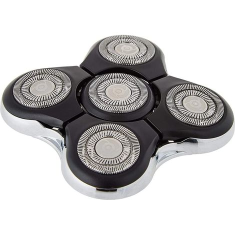 rotierende Scherköpfe für den XR1500 Rasierer, 0,2 mm Schnittlänge, Doppelspur, für Gesicht und Glatze (1/4)