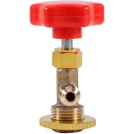 R134A Can Canister ouvre bouteille robinet Tapper M14 1 4 pouces SAE voiture Auto air Conditioning Refrigerant Can (1/5)