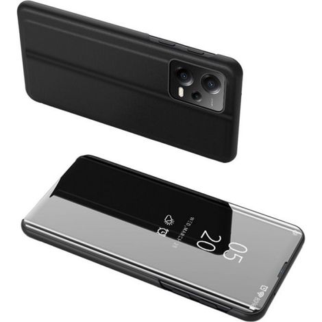 Étui À Rabat - Protection Écran Clair - Pour Xiaomi Redmi Note 12 Pro+ - Noir - 1 Pièce (1/5)