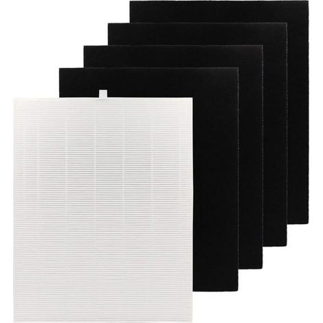 Préfiltres à charbon pour Winix Filter A 115115 Plasmawave 5300 6300