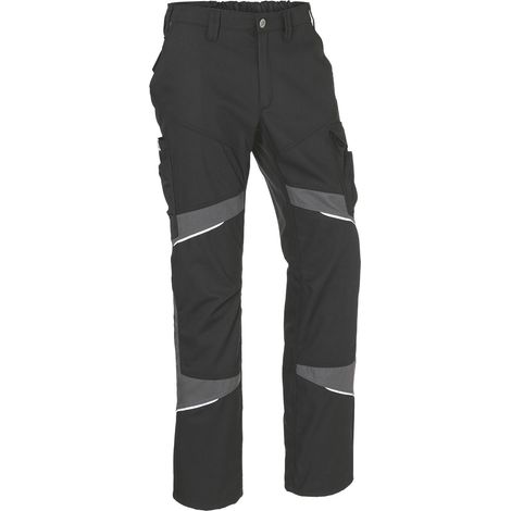 Kübler Hose ACTIVIQ cotton+ schwarz/anthrazit Gr. 62 (1/2)