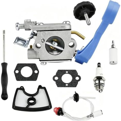 Kit Carburateur Métal pour Souffleuse 125B 125BX Compatible modèles 125B, 125BX, 125BVX, ajustement pour précis, performance optimale, remplacement direct (1/5)