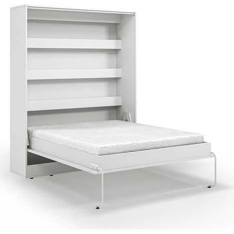 Letto matrimoniale con base Devon bianco escamotablecm (1/5)