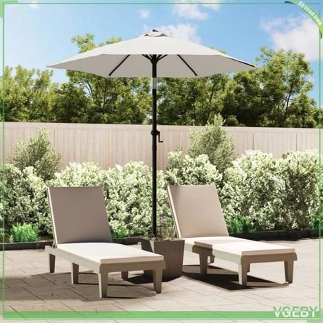Parasol - FAFEICY - 47204 - 200x224 cm - Aluminium - Anti-UV (1/5)