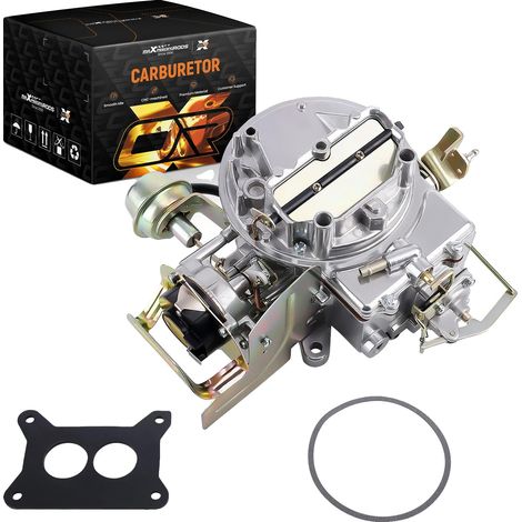 Carburatore a 2 corpi, 351 CFM, compatibile con motori Ford e Jeep, diametro venturi di 1,16 pollici, lega di alluminio di alta qualità. (1/5)