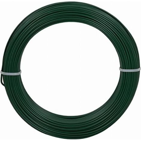 Corderie Italiane 002014072 Filo Ferro Plastica, Verde, 1,8 mm, 100 metri (1/2)