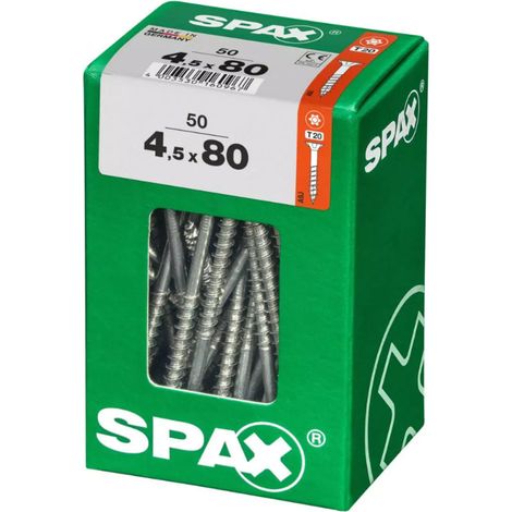Spax 4,5x80 Universal Senkkopf T-STAR plus TGW WIROX A9J 4,5x80 L
