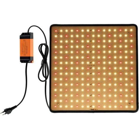 Lampe de croissance LED - 1000W - 225 LEDs - Spectre complet - Croissance et floraison - Utilisation intérieure (1/4)
