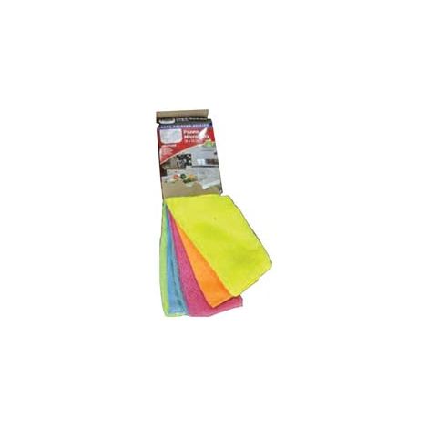 PANNO IN MICROFIBRA MULTIUSO- - cm.30x35 - 12 confezione XTRA