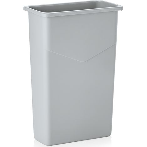 Poubelle 75 ltr 51 x 27 x 75 cm gris polypropylène polyéthylène - Was Germany