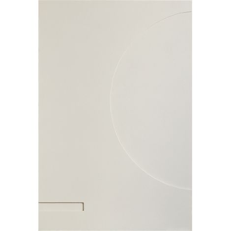 SKLUM Geprägte dekorative Leinwand (60x90 cm) Iridionne Beige Tapioca                                  
