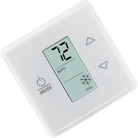 Thermostat mural monozone pour climatiseur de camping-car (blanc) 3316250.712 (1/4)
