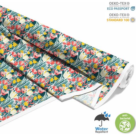 TESSUTI DECORATIVI PER ESTERNI OXFORD - Motivo primaverile I DX7533 (1/5)