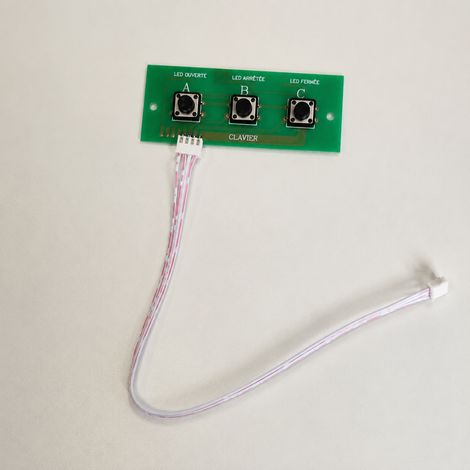 Panneau de Commande Manuelle RF sans Fil DC 9V pour Moteur et Vérin Électrique 1 dc9v 115g 858963 15 × 8 × 5 cm 120 g – Livraison gratuite