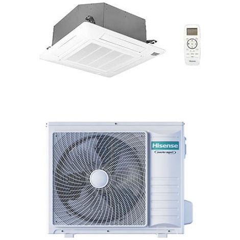 Climatizzatore Condizionatore Hisense Cassetta Round-Flow Serie Super R32 36000 BTU AUC105UR4RKC8 INVERTER Classe A++/A+ (1/3)