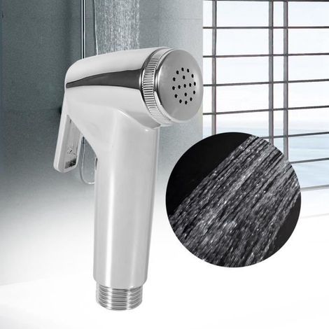 Douchette WC Bidet - ZERODIS - HB023 - Multifonctionnelle - Finition en ABS - Tête de pulvérisation pressante (1/4)