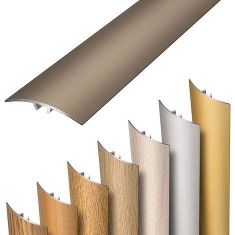 Übergangsprofil Ausgleichsprofil, selbstklebend - 90cm x 40mm Champagner