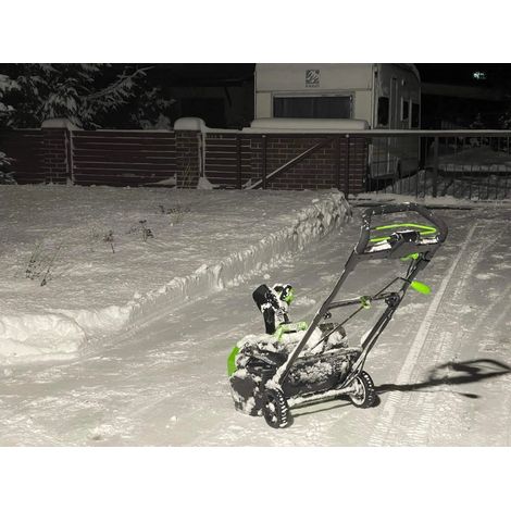 Souffleuse à neige Greenworks GD40STK4 40 V 1x4 0 Ah accu.