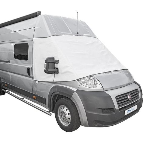 Cache pare brise blanc pour fiat ducato x250 de 06 2006 - 2014 (1/5)
