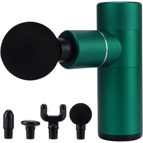 Mini pistolet de massage / stimulateur musculaire (4 têtes)-AquaForge (1/5)