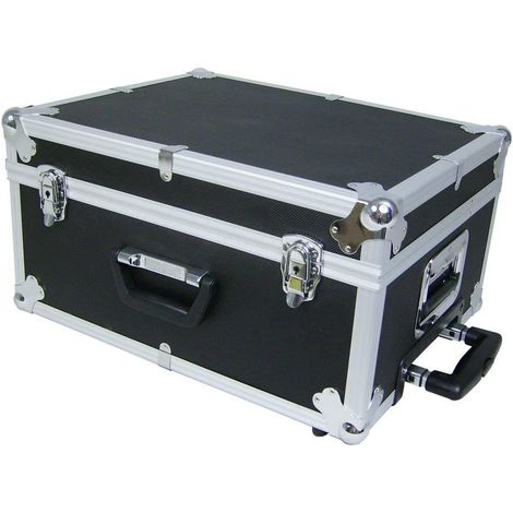 Viso MALLEWM caja de transporte aluminio negro 66 l
