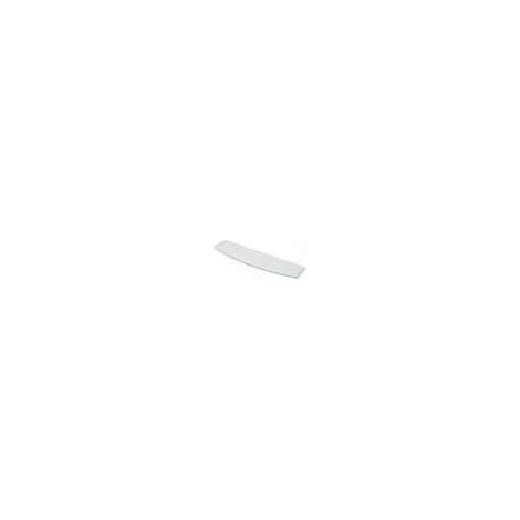 MENSOLA VETRO ARCO MM.6X800X200 TRASPARENTE