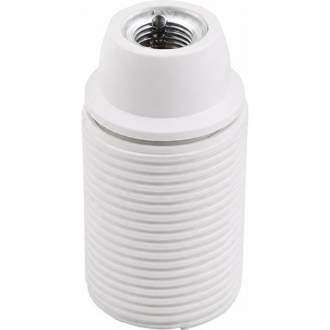 Ptl E14 Filettato Bianco + Cap (Lampo Cod. E600Fnpbi)