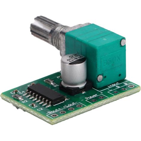PAM8403 Mini 5V, 3W+3W Digital-Audioverstärkermodul mit Schalter und USB-Netzteil (1/5)