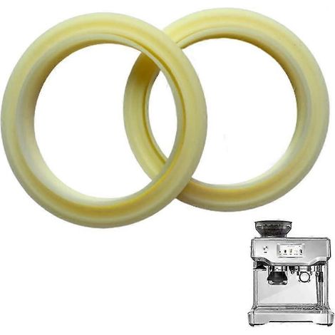 Machine à expresso Breville 878/870/860/840/810/500/450 - Lot de 2 joints d'étanchéité pour groupe d'infusion - Anneau de vapeur en silicone de 54 mm - Pièce de rechange (1/5)