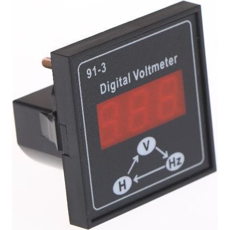 compteur de tension 91 3 Voltmètre numérique pour le générateur diesel à essence Accessoires 220V 380V jardin essence (1/5)