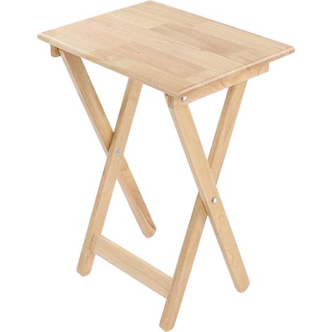 Folding Solid Wood TV Stand, Table Set with Stand (1/5)