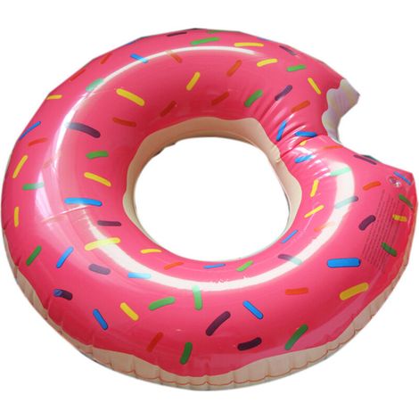 Bouée gonflable épaisse en forme de donut (90 cm) (1/5)
