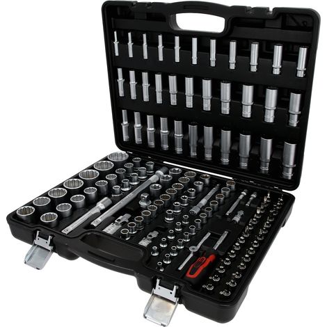 KS Tools 1/4+3/8+1/2 Steckschlüssel-Satz, 133-tlg (1/5)