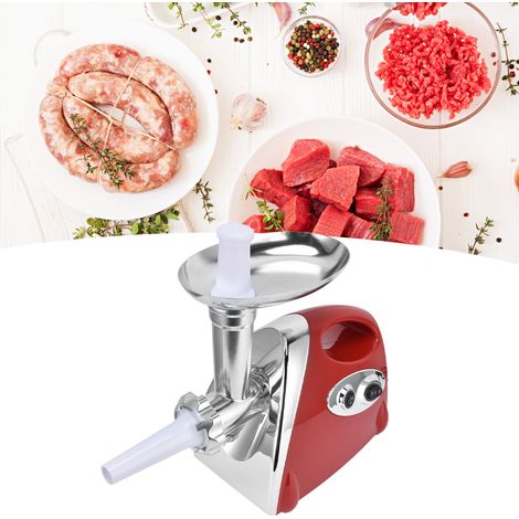 Hachoir à viande électrique 2800 W pour usage domestique et professionnel (prise UE 220-240 V). (1/5)
