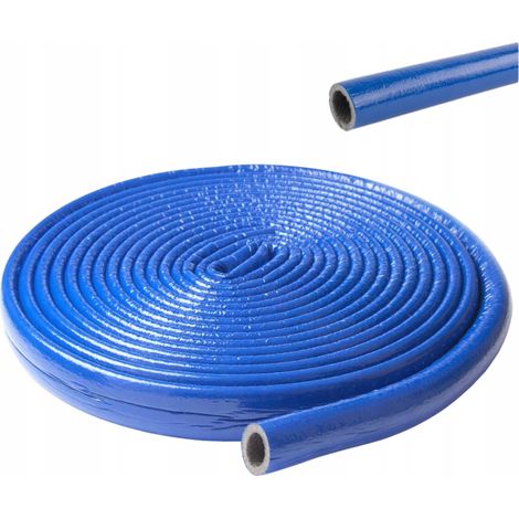 ISOLATION POUR TUYAU PEX 16 MM 18/6 - 10 m - bleu - SUPER QUALITÉ
