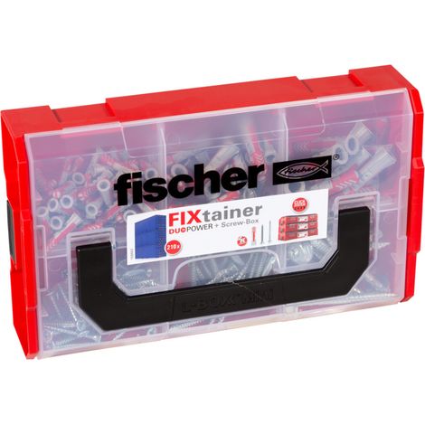 fischer FIXtainer - DuoPower + Schraube NV