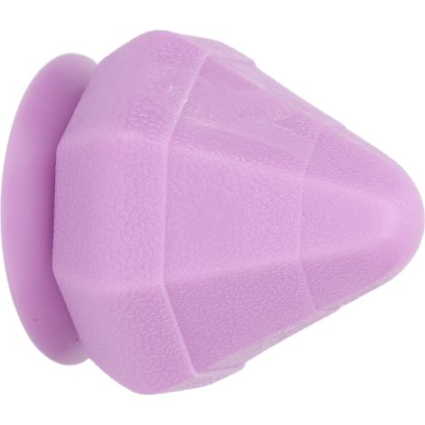 Cône de massage portable à ventouse pour relâchement myofascial et réduction des douleurs - Couleur violette (1/5)