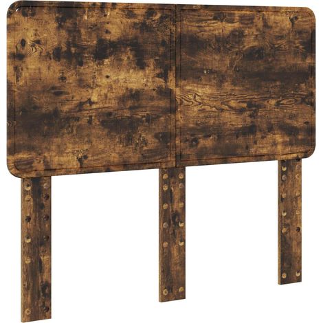 Tête de lit Chêne fumé 135 cm Bois d'ingénierie (1/5)