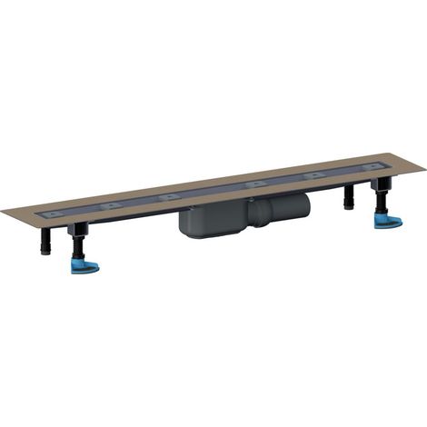 DALLMER Duschrinne CeraLine PLAN F 700mm, DN 50 Bauhöhe 90mm, (1/2)