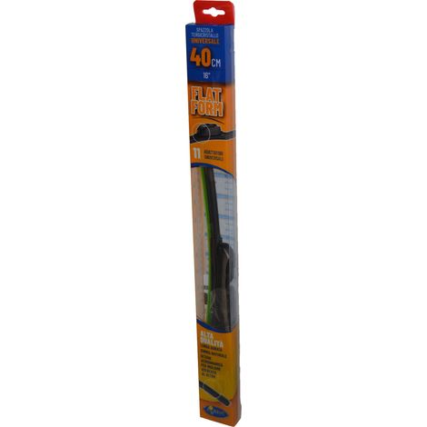 Spazzola tergicristallo universale Lubex Flat Form 40cm 8 adattatori inclusi (1/3)