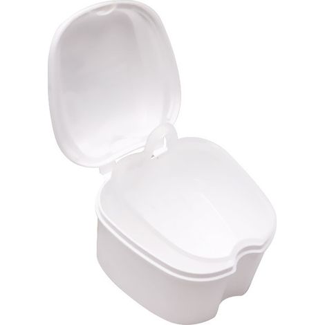 Boite appareil dentaire,boîte de rangement pour boîte de nettoyage pour accolades,pour le nettoyage des prothèses,le stockage des prothèses