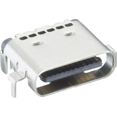 Connecteurs USB et IEEE-1394 embase femelle à encastrer 2436 04 162888 Lumberg Contenu: 1 pc(s)