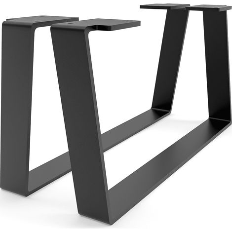 Möbelbeine - MAILAND - Höhe 20 cm, Schwarz - 40 cm / 2er Set (1/5)
