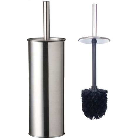 Porte balayette inox - TAMPEL - abattant WC