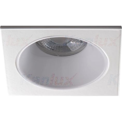 Anello faretto incasso Kanlux GLOZO bianco GU10 10W (1/3)