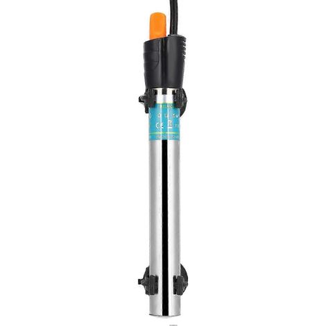 Chauffage d'aquarium submersible 220/240 V en acier inoxydable, réglable, 25 W (1/3)