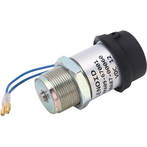 Électrovanne de coupure de flamme haute précision pour pelle hydraulique Mitsubishi 30A87 00060 DC12V (1/5)
