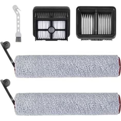 H12 Pro Kit Accessoires pour Dreame H12 Pro, H12 Dual Aspirateur Eau et Poussière - 2 Brosse Rotative + 2 Filtres + 1 Brosse de Nettoyage (1/4)